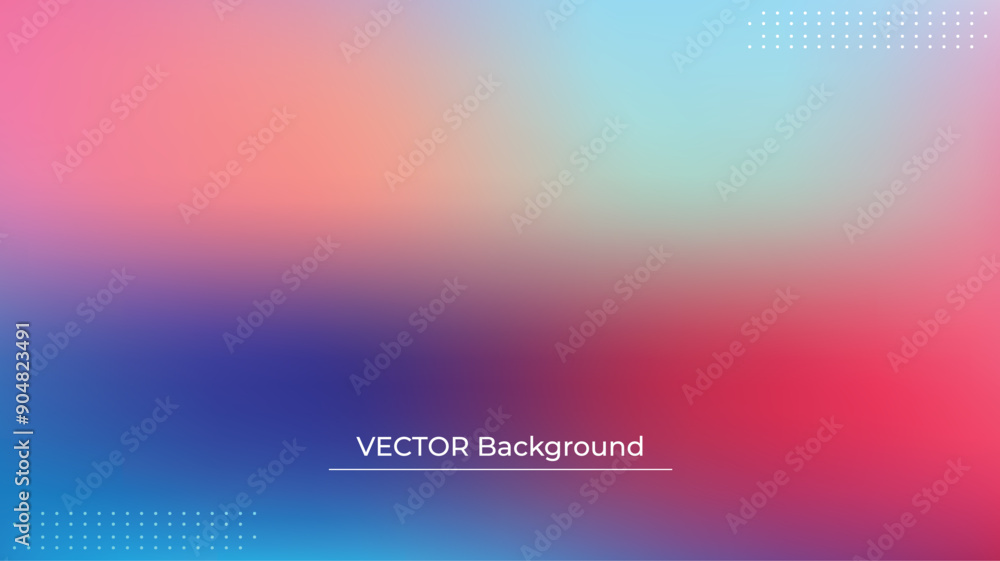 Smooth and blurry colorful gradient mesh background. Modern bright rainbow colors. Easy editable soft colored vector banner template. Premium quality Smooth and blurry colorful gradient mesh background. Modern bright rainbow colors. Easy editable soft colored vector banner template. Premium quality