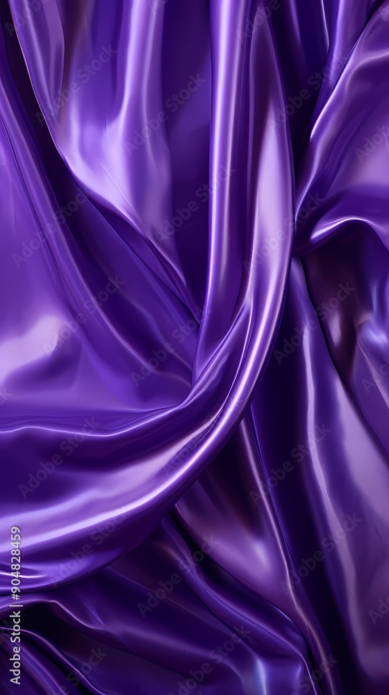 Purple liquid metal plastic flow abstract graphic poster background Purple liquid metal plastic flow abstract graphic poster background