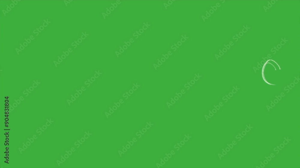 Animation video loop energy moving on green screen background Animation video loop energy moving on green screen background