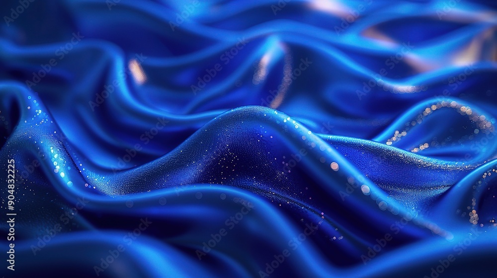 Liquid Blue Luxury: Dive into the shimmering depths of this captivating blue silk texture, its smooth waves reflecting light like ripples on water. Liquid Blue Luxury: Dive into the shimmering depths of this captivating blue silk texture, its smooth waves reflecting light like ripples on water.