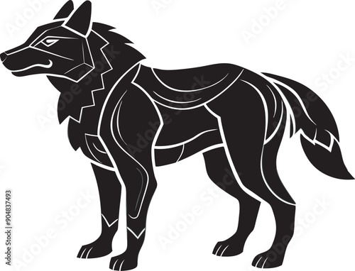 abstract-black-and-white-ornament-doodle-art-wolf- (1).eps