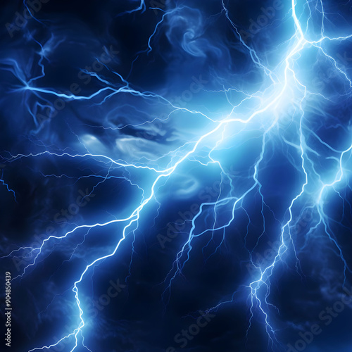 Abstract realistic nature lightning thunder background . Bright curved line on isolated texture overlays