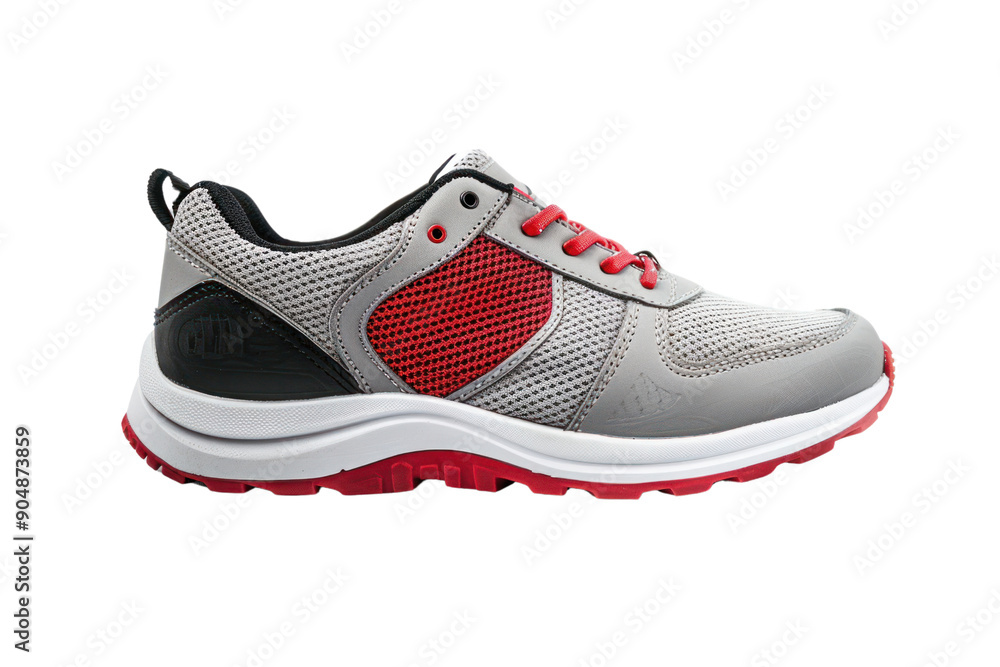 Sneakers that reflect the wearer's personality and style, separated on a white background. Sneakers that reflect the wearer's personality and style, separated on a white background.