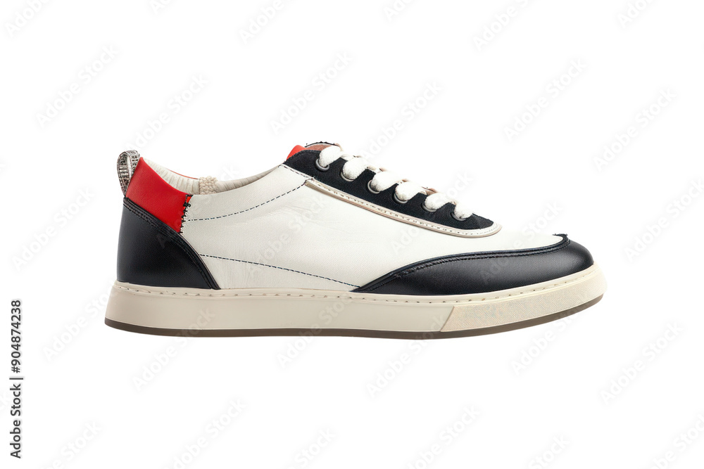Sneakers that reflect the wearer's personality and style, separated on a white background. Sneakers that reflect the wearer's personality and style, separated on a white background.
