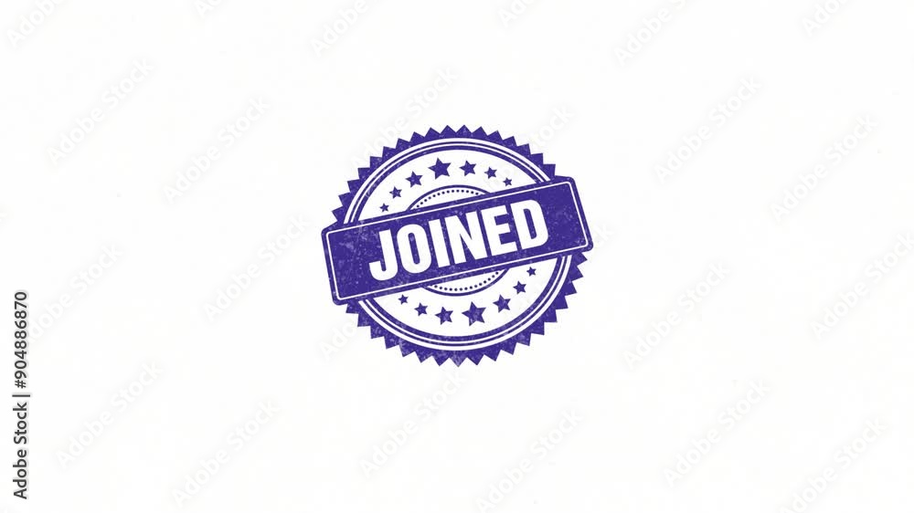 Joined Rubber Stamp Joined Rubber Stamp