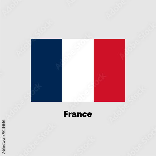 France flag design vector illustration on a gray background for graphic and web design. Free Download France flag design vector illustration on a gray background for graphic and web design. - GFXLoad