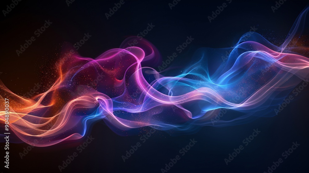 Abstract Swirling Light and Dark Colors Abstract Swirling Light and Dark Colors