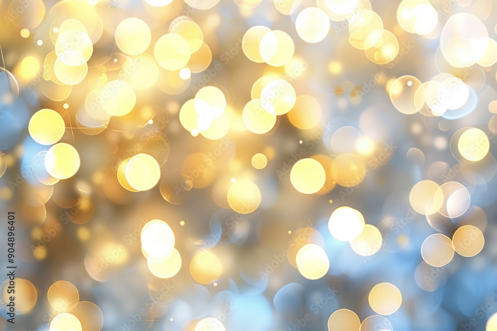 Abstract Gold Bokeh Background Abstract Gold Bokeh Background