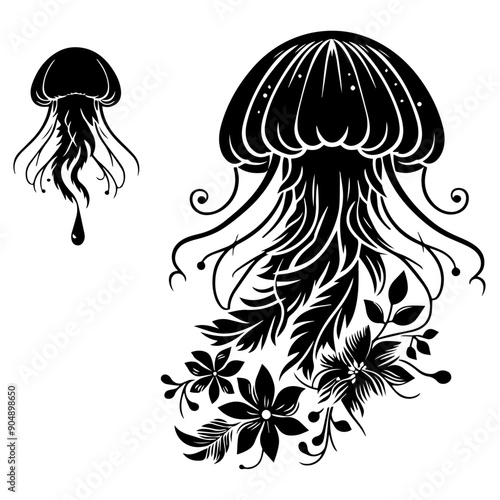 Jelly Fish"Jellyfish Uncovered: A Detailed Exploration of Their Anatomy, Behavior, and Marine Ecology, Marine Life"