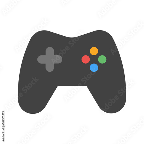 joystick flat icon