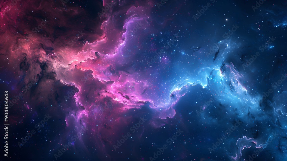 Fototapeta premium noctilucent glowing abstract smoke art