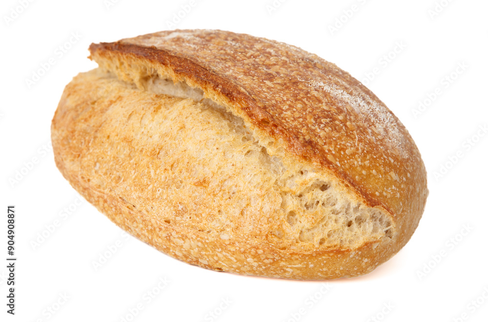 Loaf of bread isolated white background Loaf of bread isolated white background