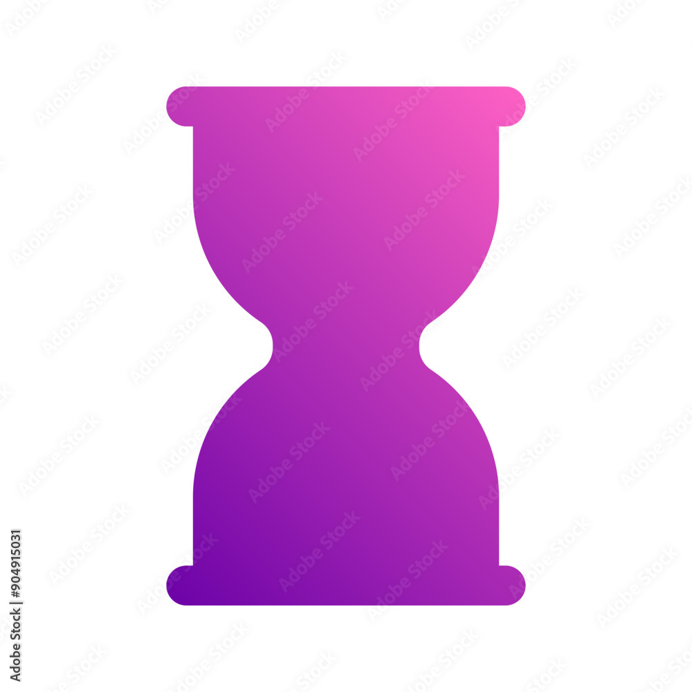 sandglass gradient icon