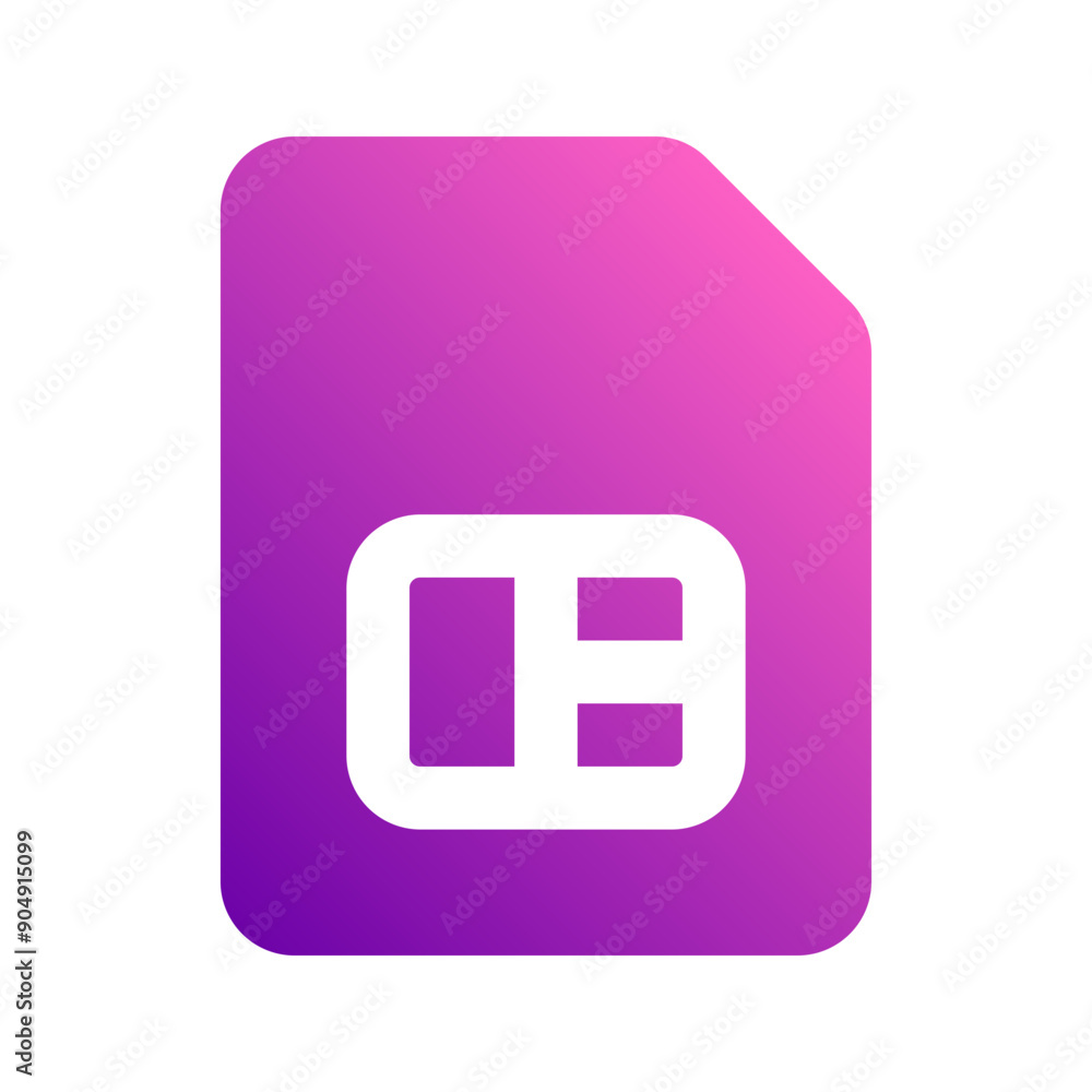 sim gradient icon sim gradient icon