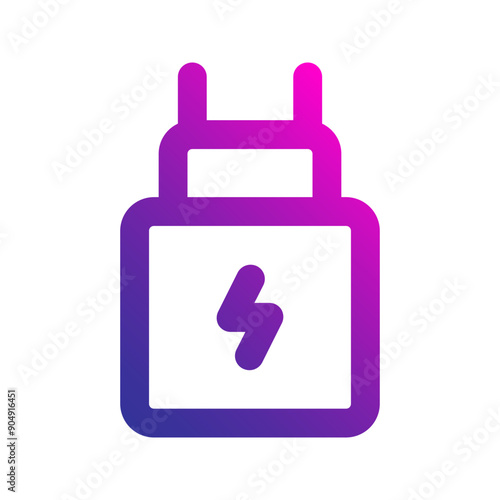 charger gradient icon