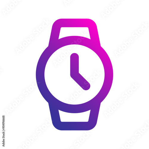 hand watch gradient icon
