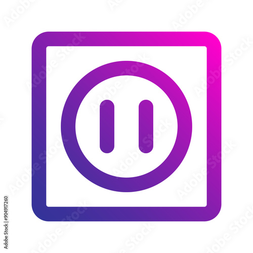 socket gradient icon Free Download socket gradient icon - GFXLoad