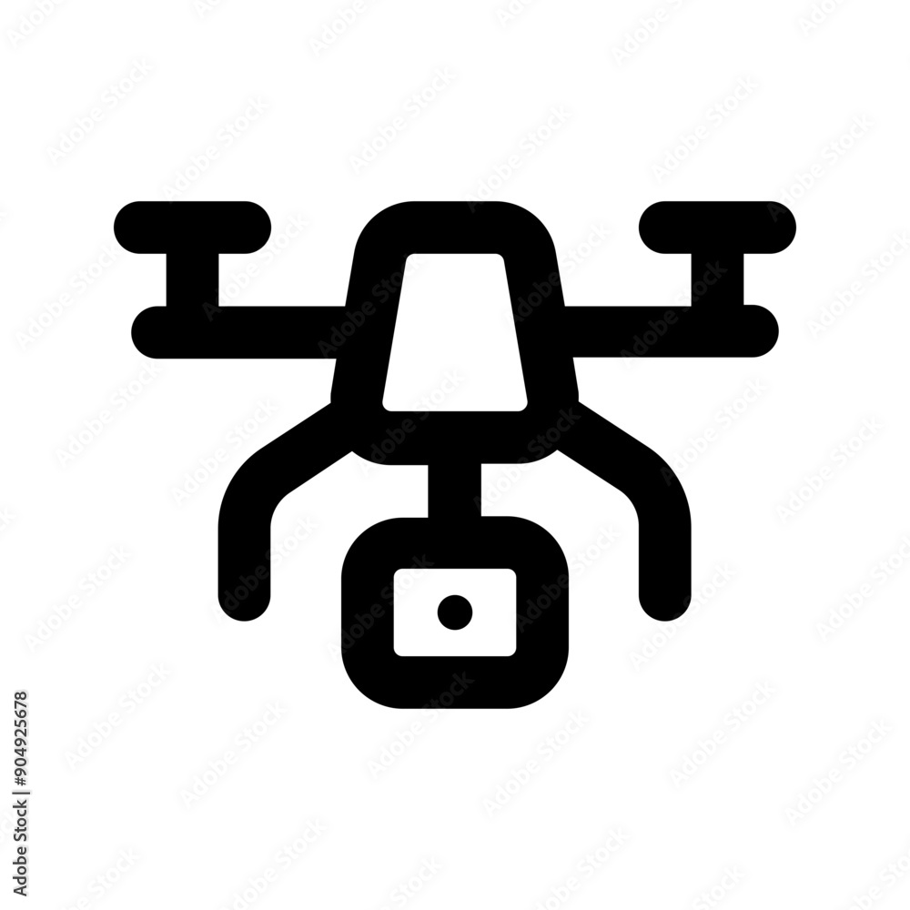 drone line icon drone line icon