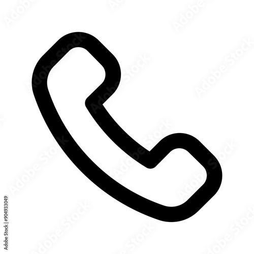 phone call line color icon