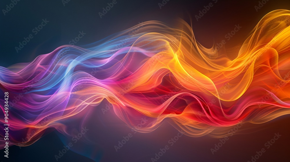 Abstract Swirling Colors Abstract Swirling Colors
