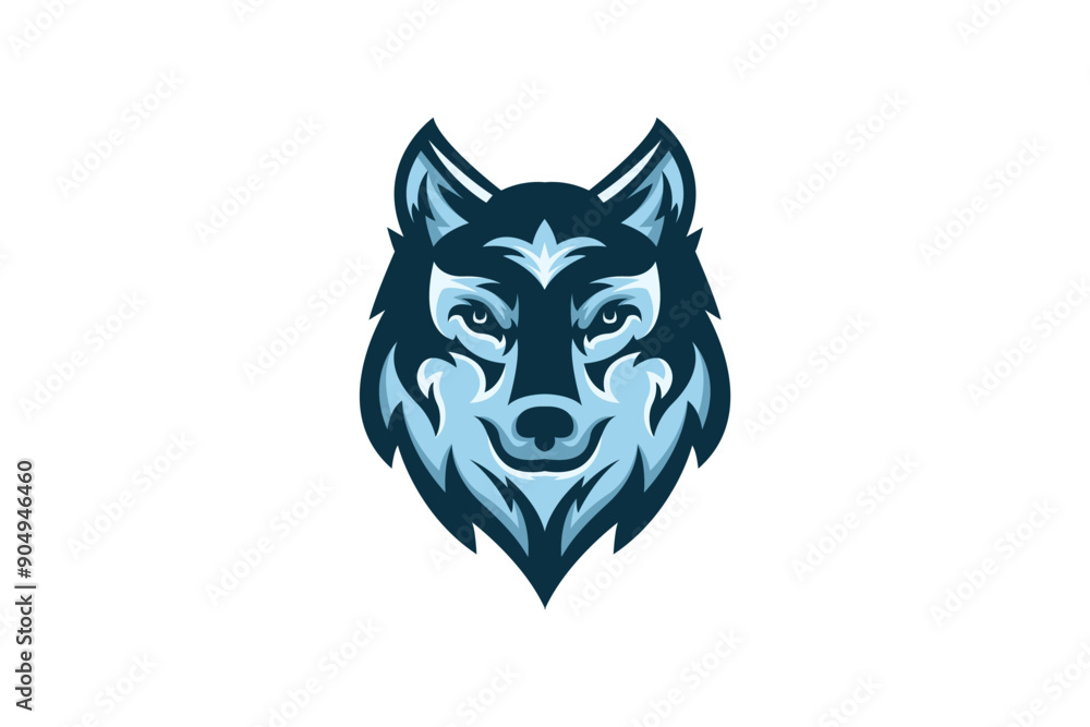 Obraz premium wolf head mascot