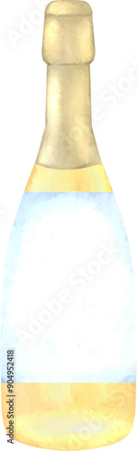 champagne bottle  photo