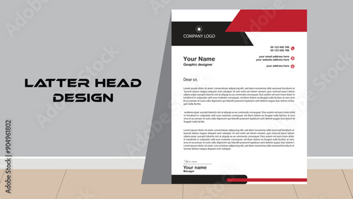 Professional latter head design