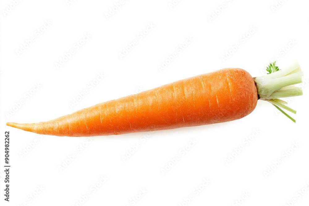 carrot isolated on white background, full depth of field, ai carrot isolated on white background, full depth of field, ai