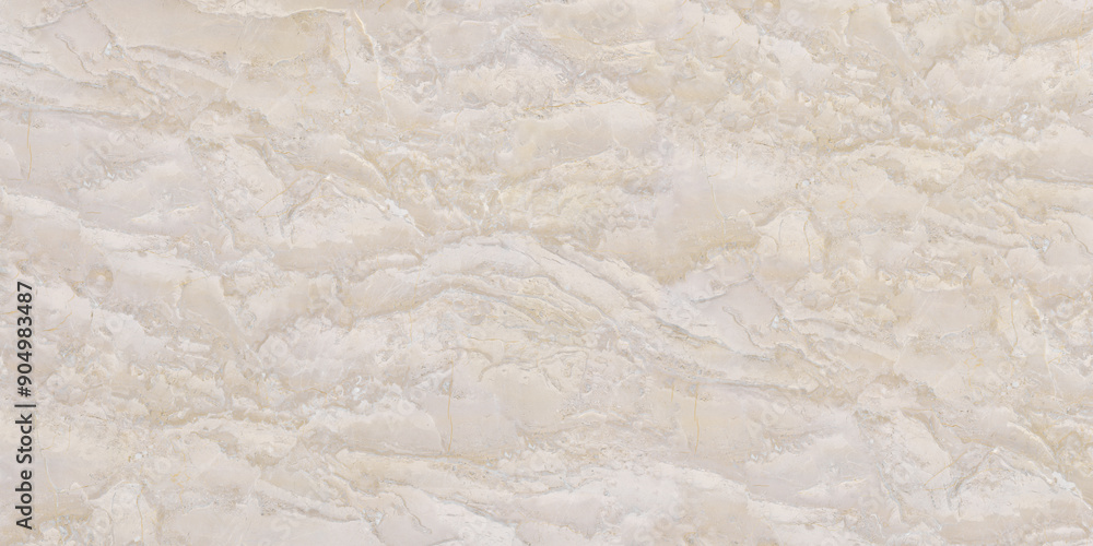 Obraz premium blue and brown combination marble