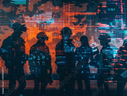 Cybersecurity operations  security teams coordination in response to cyber attack