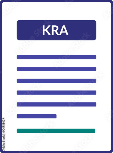 KRA Contract document icon