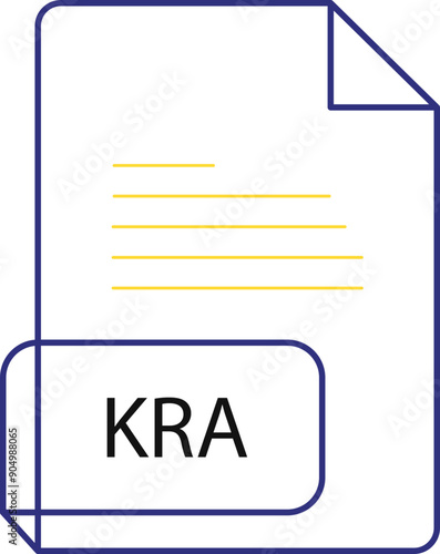 KRA File extension icobn crisp corners thick outline
