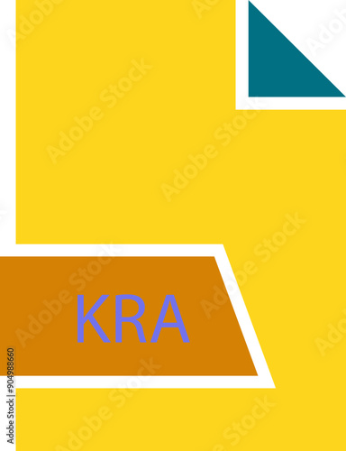 KRA File format icon shape