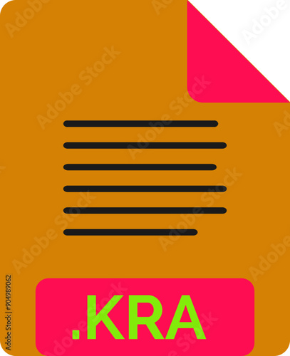 KRA File icon minimal