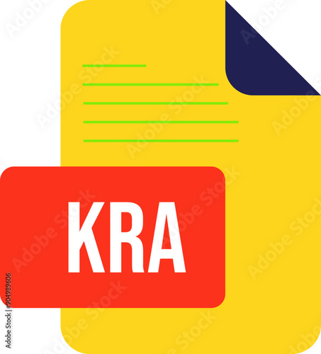 KRA ip icon black & grey fill with symbol