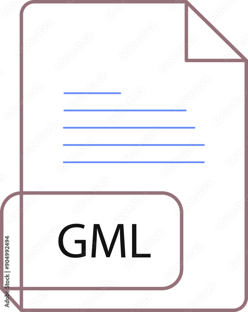 GML File extension icobn crisp corners thick outline GML File extension icobn crisp corners thick outline
