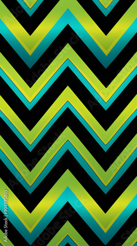 Pop art graphics blue and yellow herringbone pattern abstract graphic poster background