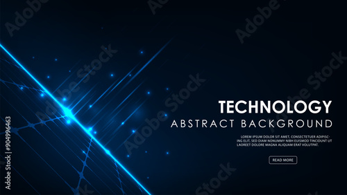 Futuristic digital technology streams ultra speed lines side background.