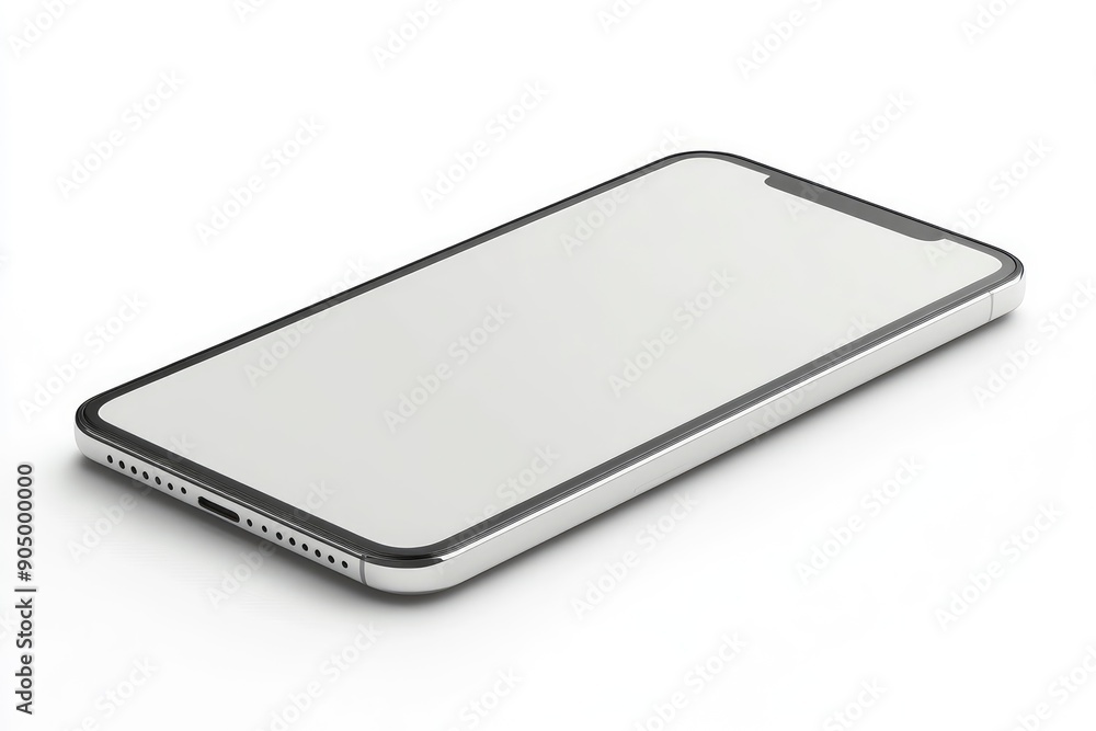 mockup Smartphone, mobile phone, blank screen, isolated on white background, full depth of field , ai mockup Smartphone, mobile phone, blank screen, isolated on white background, full depth of field , ai