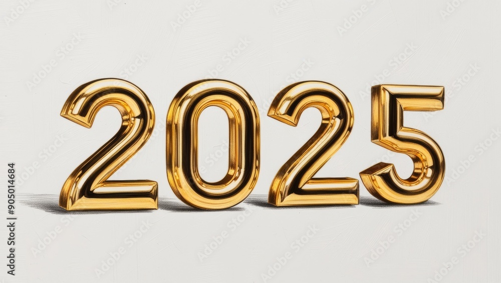 Golden 2025 New Year Golden 2025 New Year