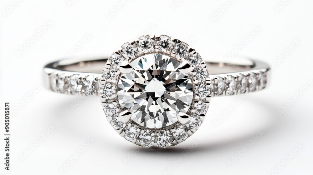 Diamond Engagement Ring with Halo Setting suitable for business background, posters, wallpapers, banners, greeting cards, and advertising for business entities or brands Diamond Engagement Ring with Halo Setting suitable for business background, posters, wallpapers, banners, greeting cards, and advertising for business entities or brands