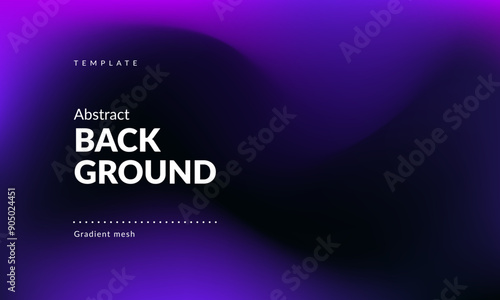 Abstract liquid background for landing pages, ad web banners, social media, covers website, headers posts. Gradient mesh. Fluid color blend. Blurred colorful mix. Modern design template. Vector EPS
