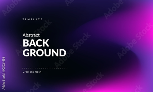 Abstract liquid background for landing pages, ad web banners, social media, covers website, headers posts. Gradient mesh. Fluid color blend. Blurred colorful mix. Modern design template. Vector EPS