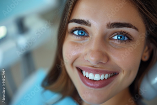 AI generated image of person on professional dentist appointment in clinic © Tetiana