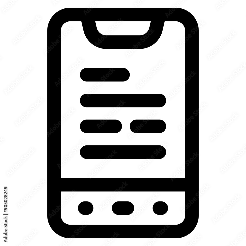 Mobile Phone Icons For Design Elements Mobile Phone Icons For Design Elements