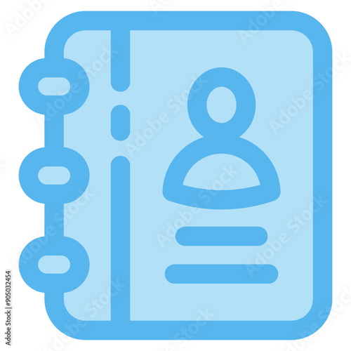 Contact Book Icons For Design Elements 