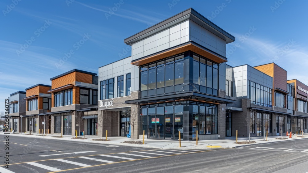 New Commercial Building with Retail and Office Space Available New Commercial Building with Retail and Office Space Available