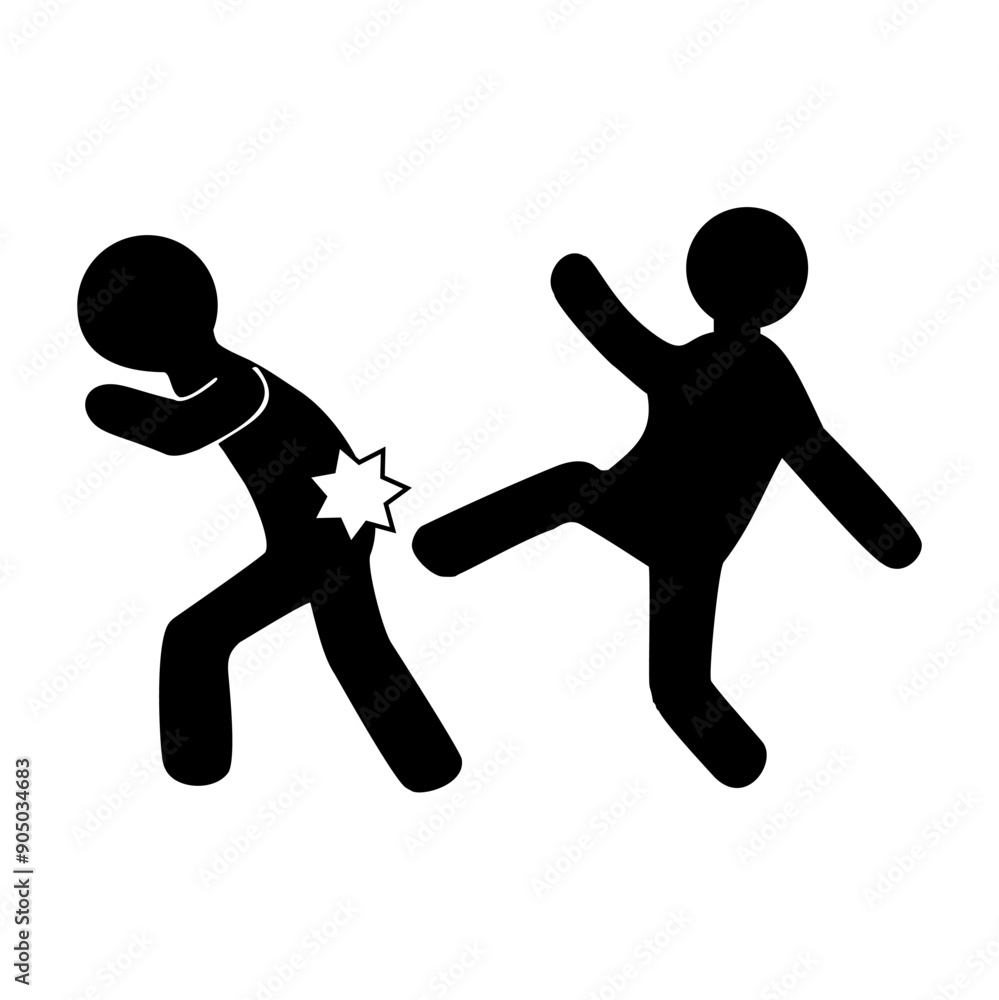 male and female symbols, black on white background, symbol of stop verbal and social bullying male and female symbols, black on white background, symbol of stop verbal and social bullying