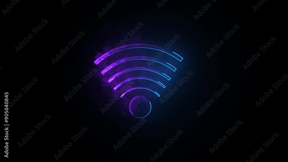 Wireless network symbol.Wireless internet,modem with wifi network,internet connection. Wireless network symbol.Wireless internet,modem with wifi network,internet connection.