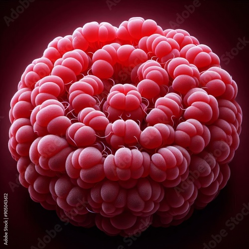 Tart Raspberry Surface A tart and textured surface of a raspberr photo